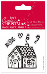 Mini Clear Stamps - Gingerbread House